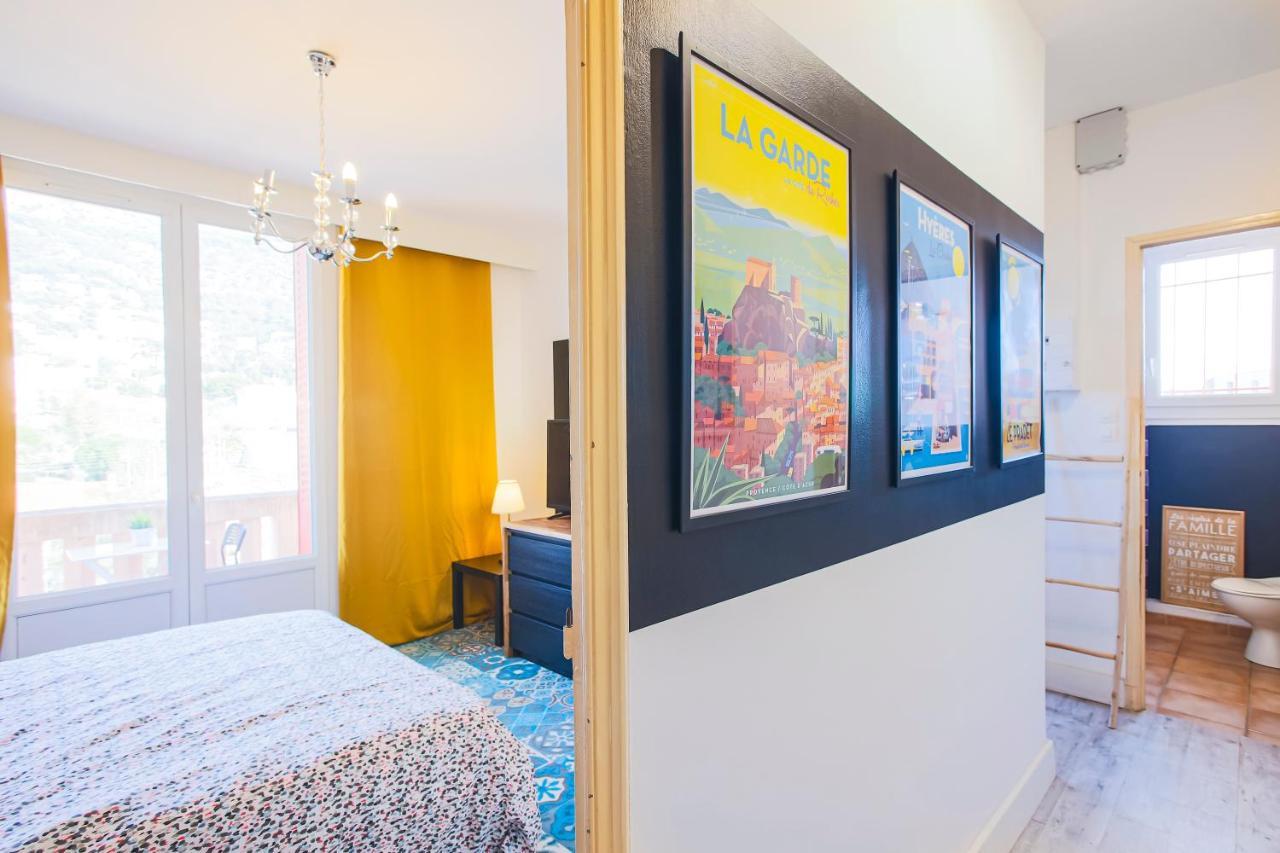 Апартаменты #4 Toulon Centre, Balcon, Vue Sur Corniche, Lumineux, Au Calme, Stationnement Facile & Gratuit Экстерьер фото