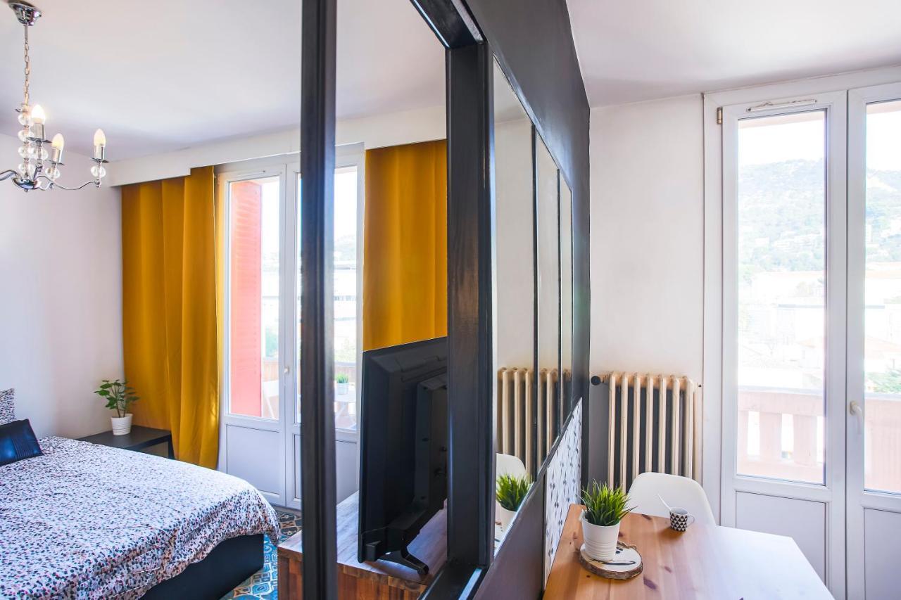 Апартаменты #4 Toulon Centre, Balcon, Vue Sur Corniche, Lumineux, Au Calme, Stationnement Facile & Gratuit Экстерьер фото