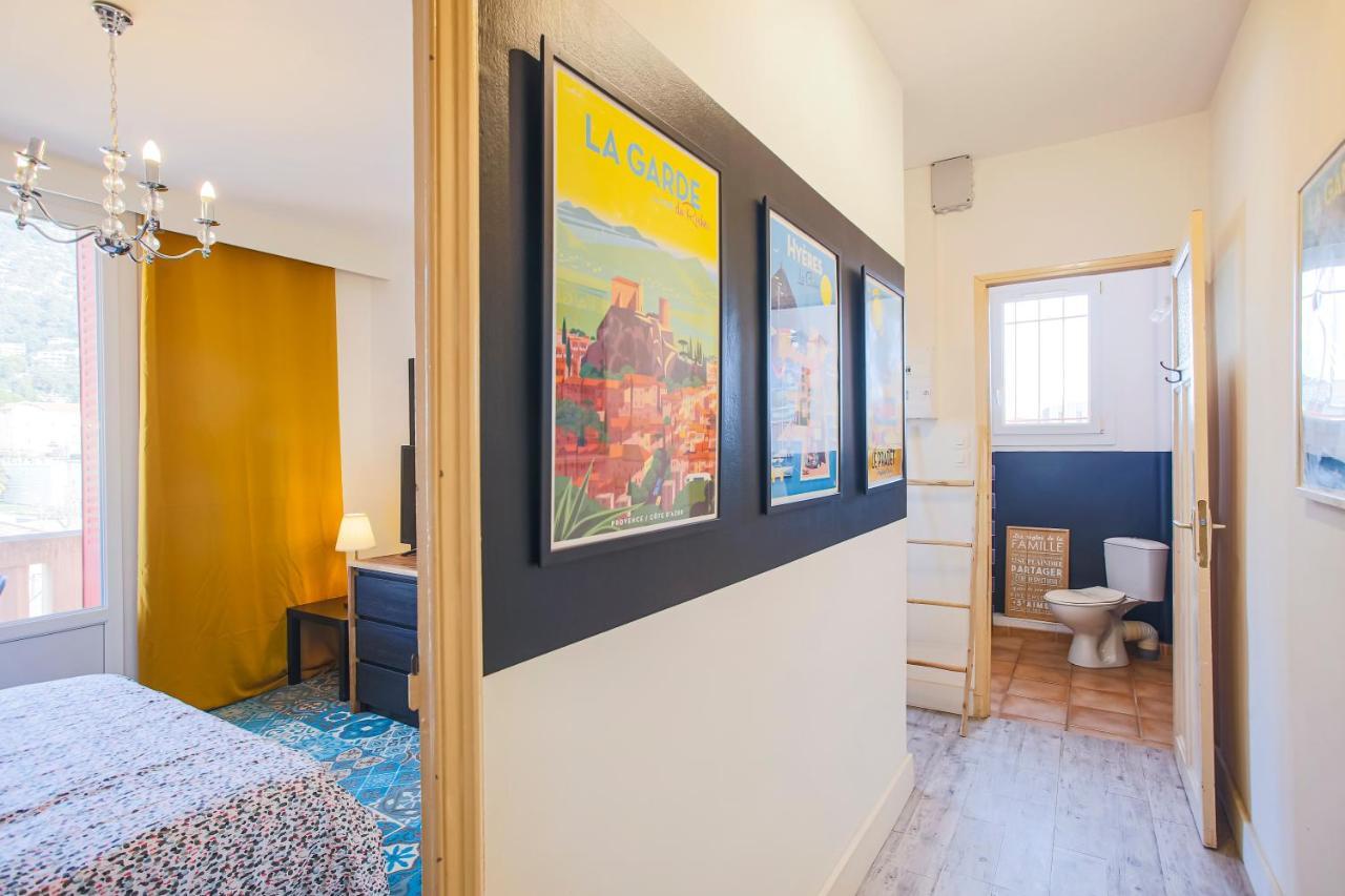 Апартаменты #4 Toulon Centre, Balcon, Vue Sur Corniche, Lumineux, Au Calme, Stationnement Facile & Gratuit Экстерьер фото