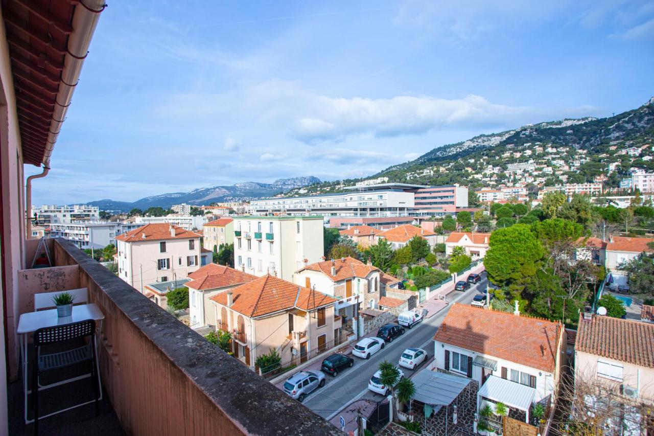 Апартаменты #4 Toulon Centre, Balcon, Vue Sur Corniche, Lumineux, Au Calme, Stationnement Facile & Gratuit Экстерьер фото